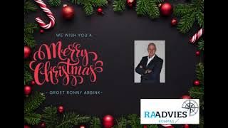 Kerstgroet van Ronny Abbink - RAadvieskompas